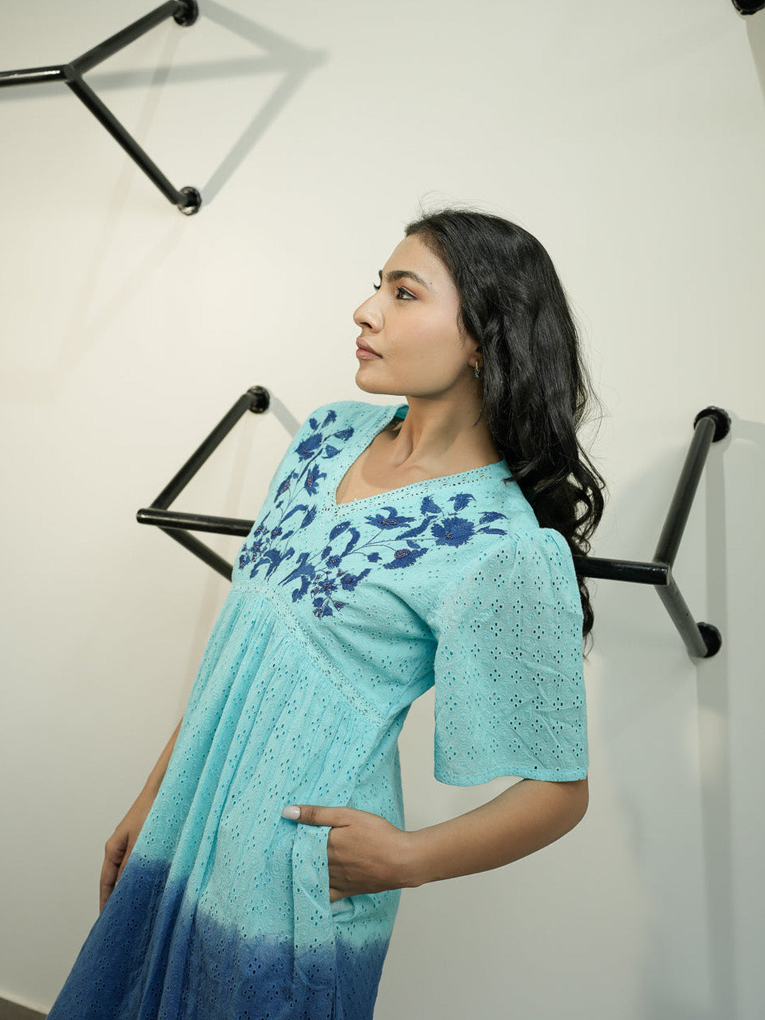 Bella Embroidery Dress