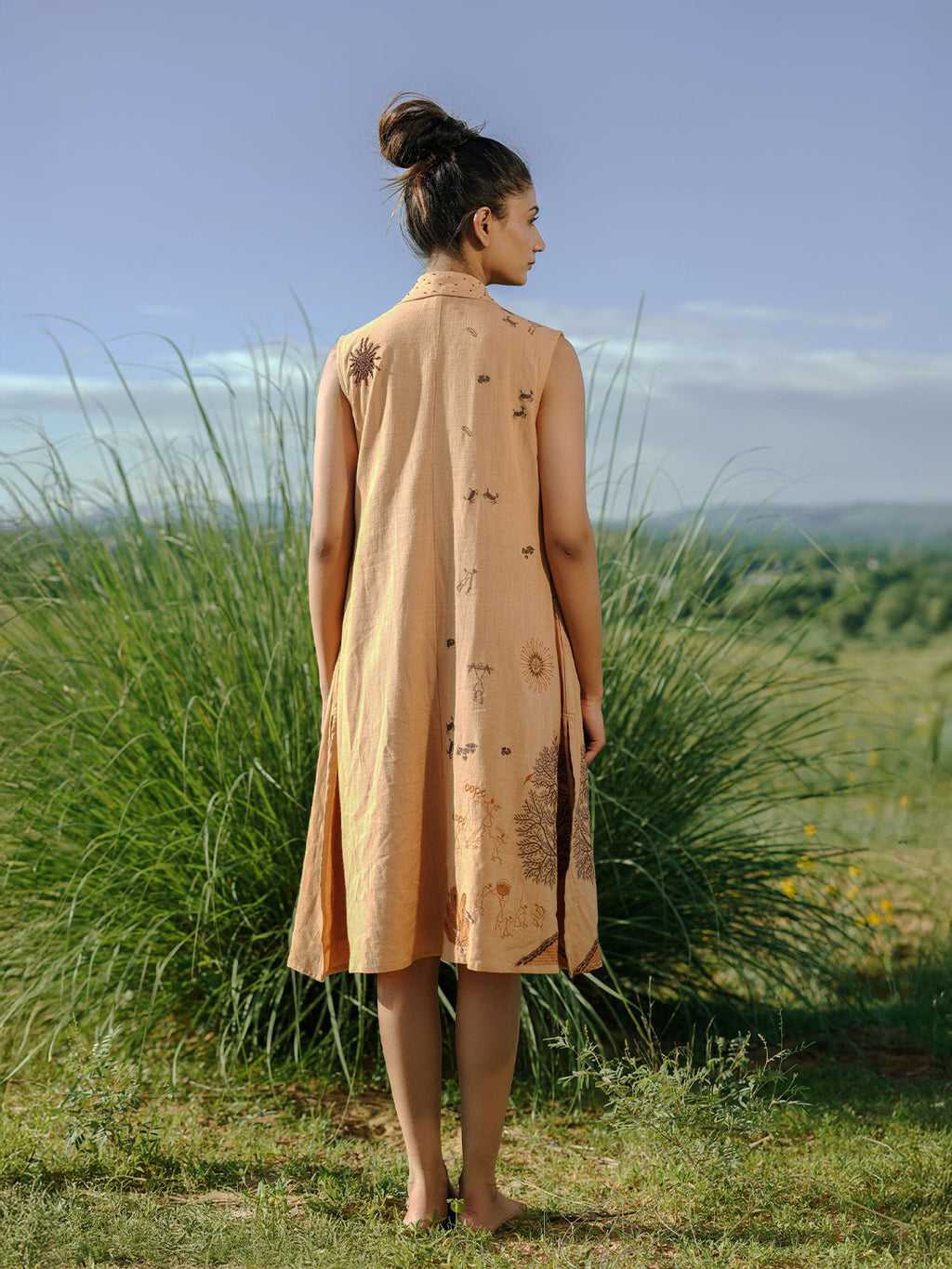 Micheal  Embroidery Dress