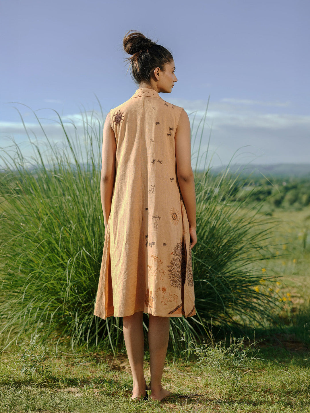 Micheal  Embroidery Dress