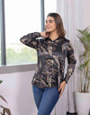 Black leopard shirt