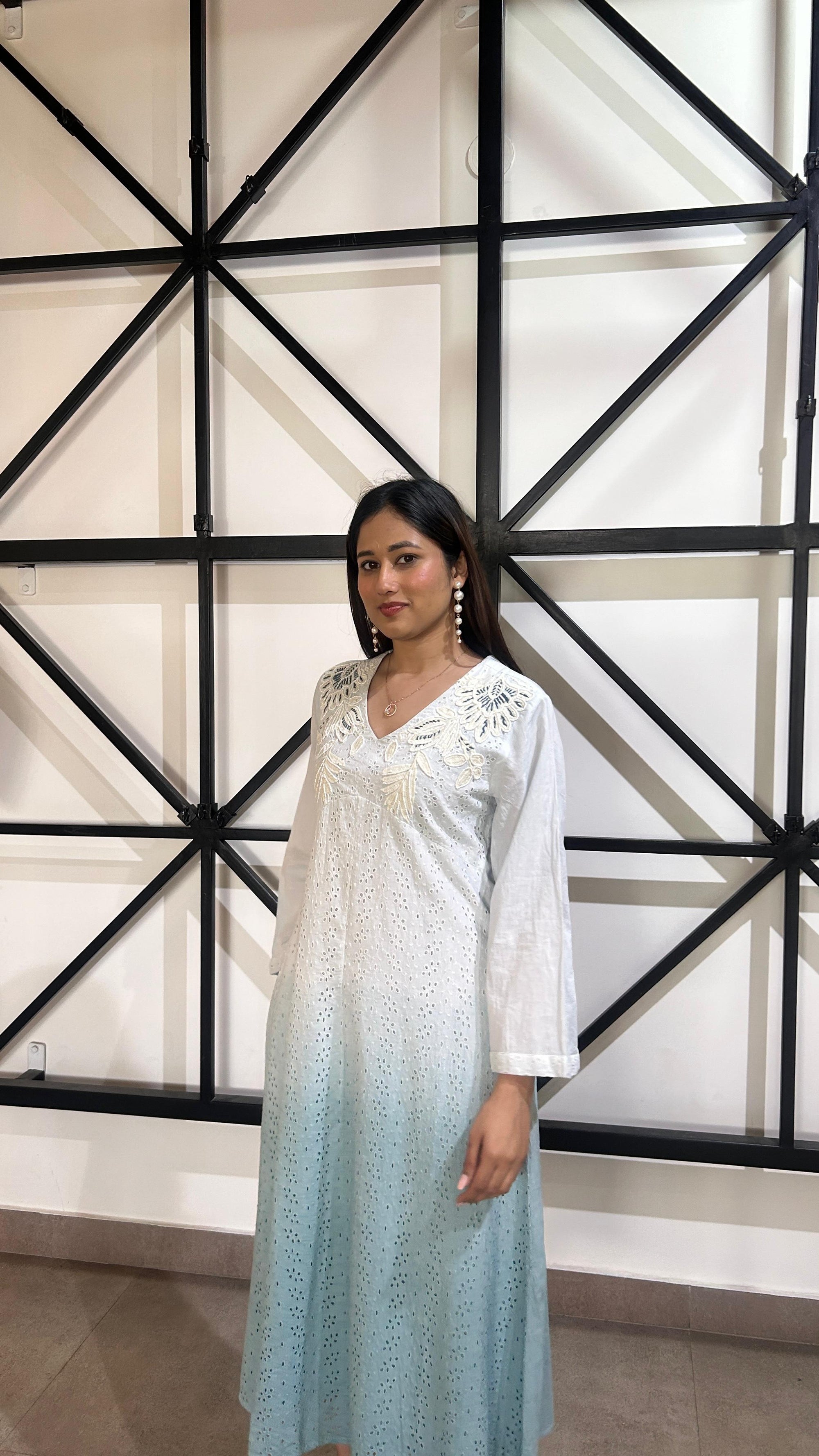 Beni Embroidery Dress