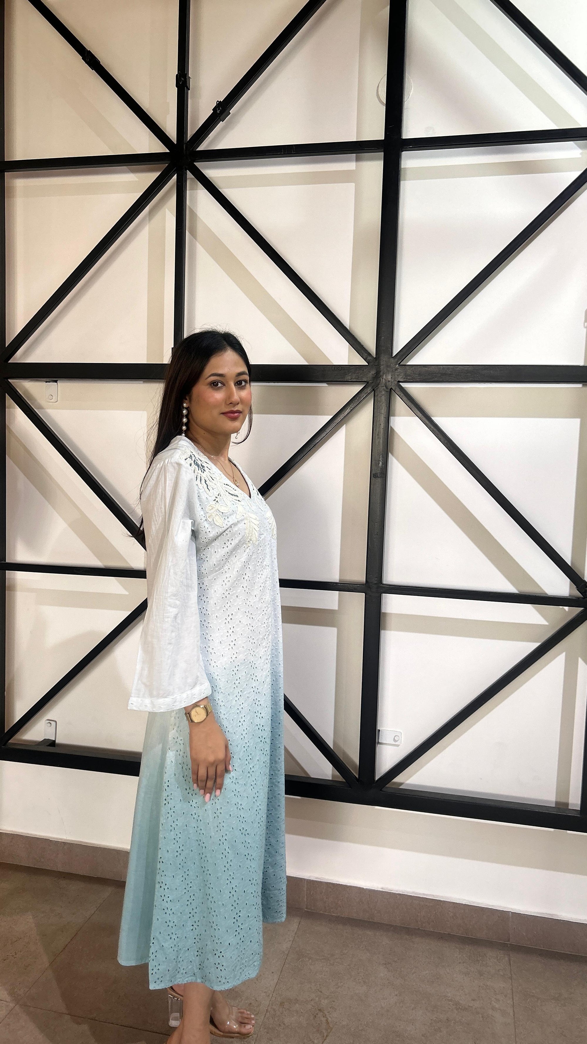 Beni Embroidery Dress