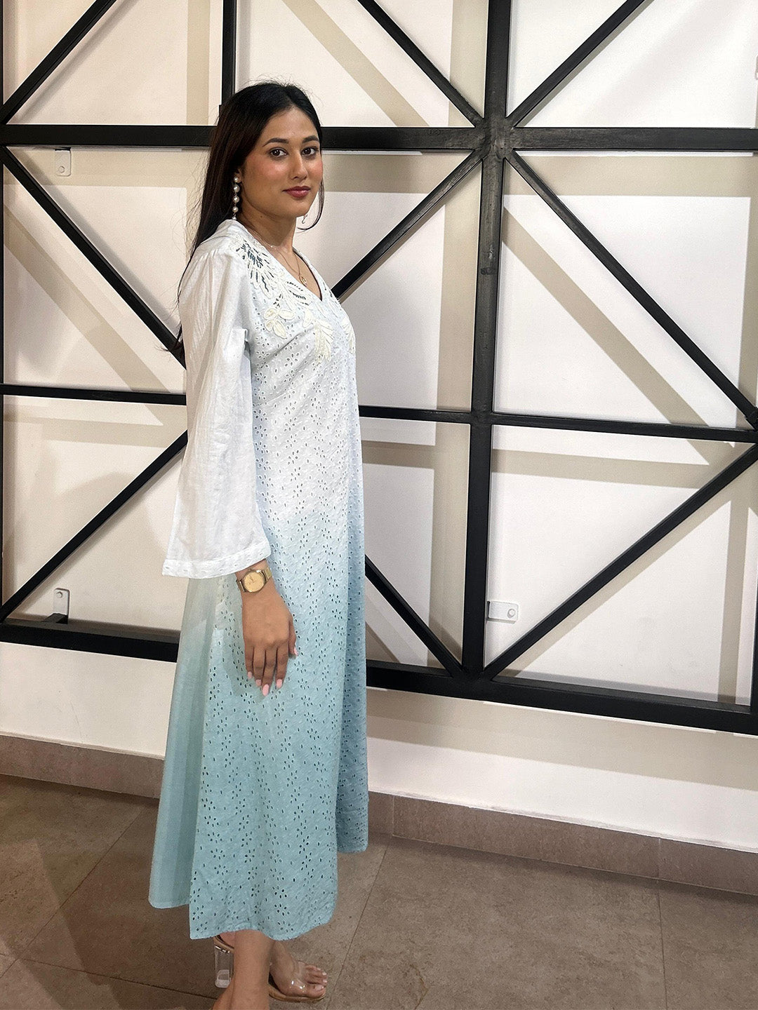 Beni Embroidery Dress