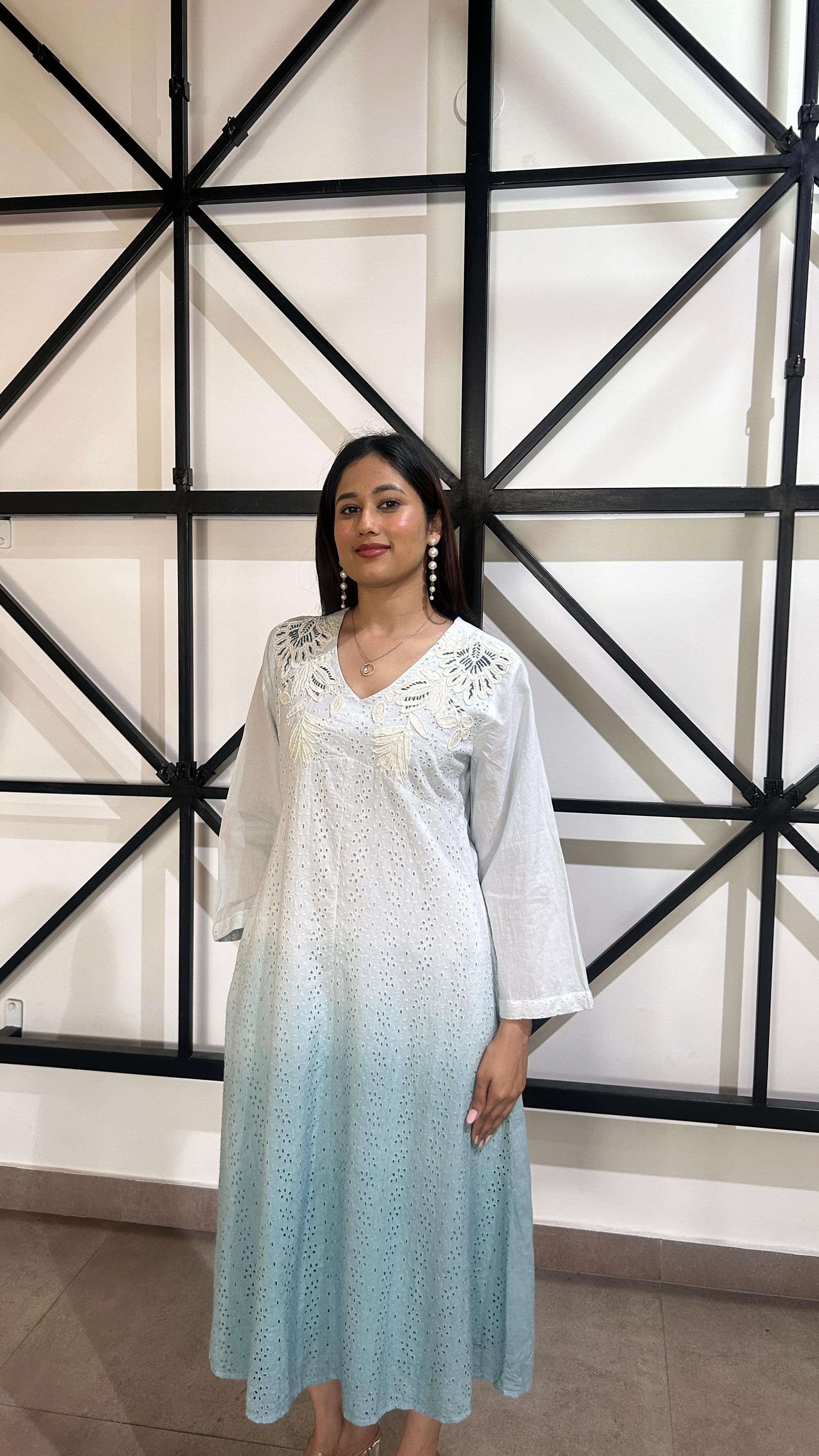 Beni Embroidery Dress