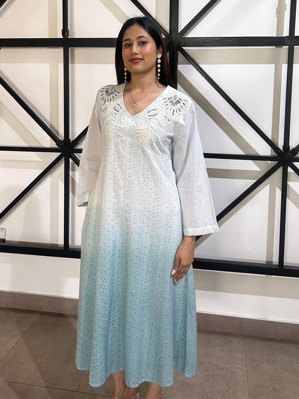 Beni Embroidery Dress