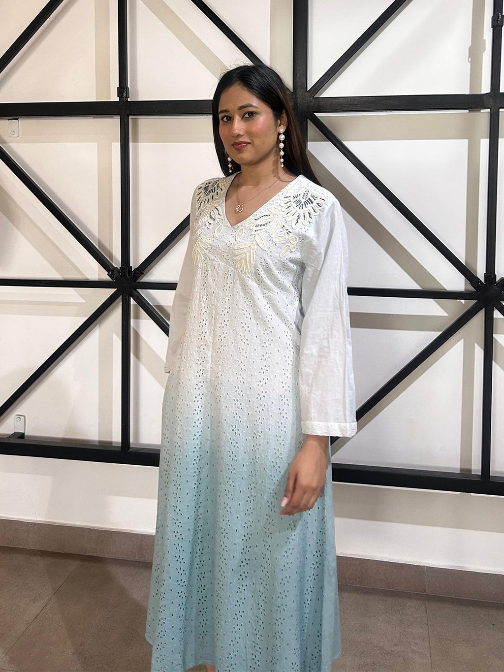 Beni Embroidery Dress
