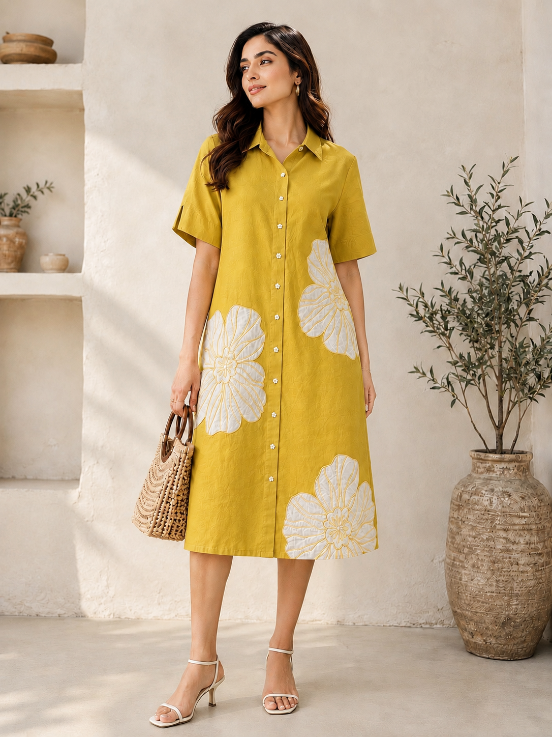 Samira Embroidery Dress