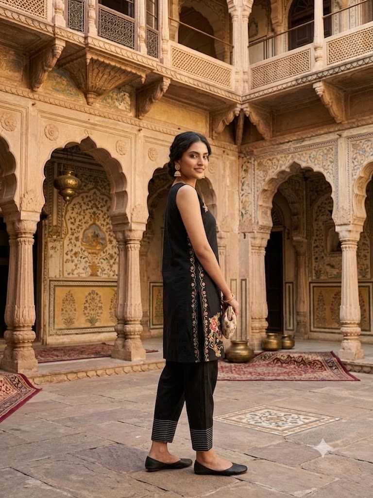 Miru Embroidery Kurta Set