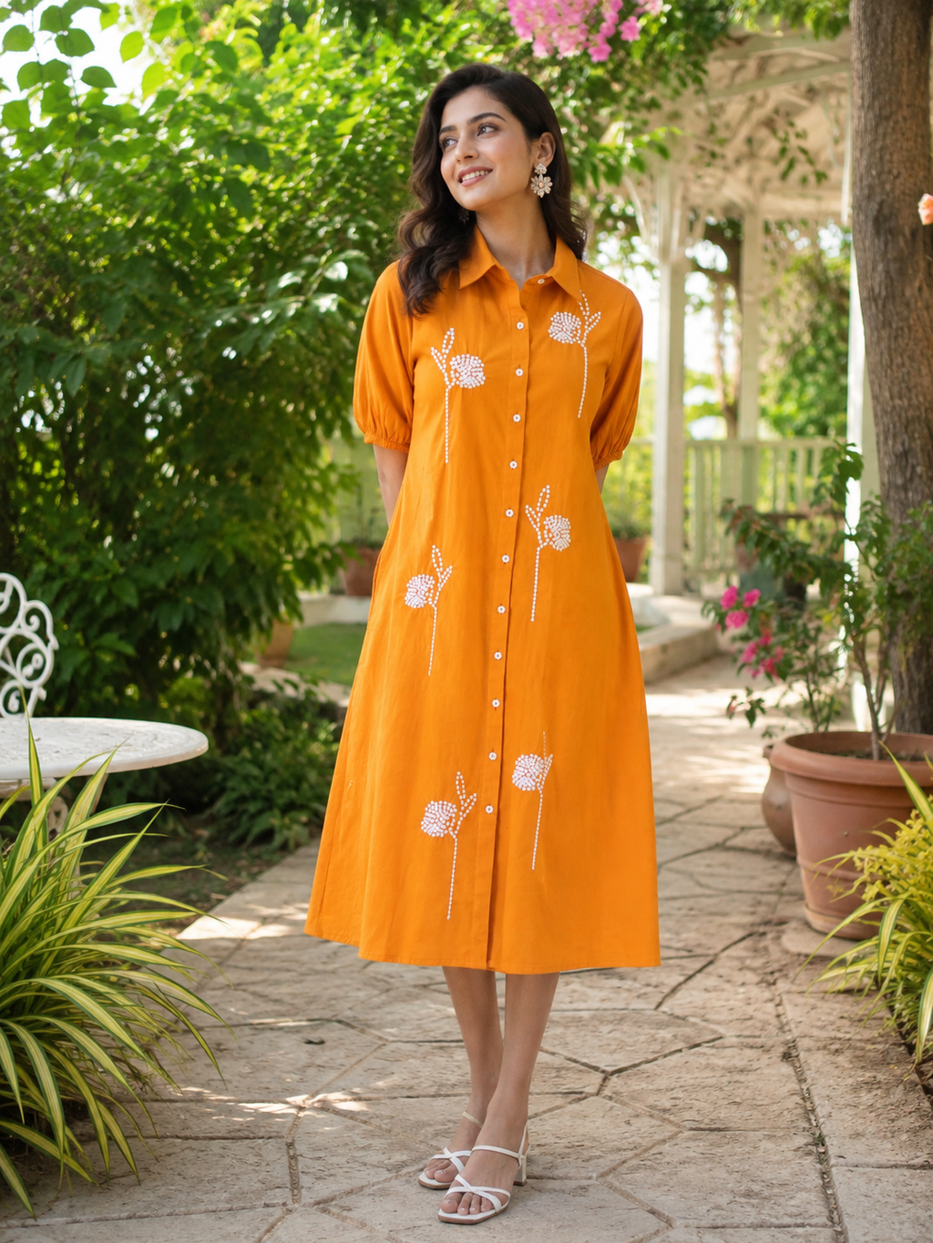 Benny Embroidery Dress