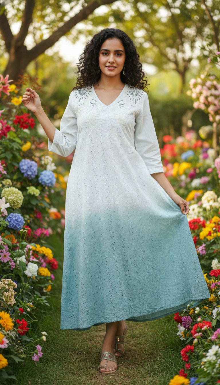 Beni Embroidery Dress