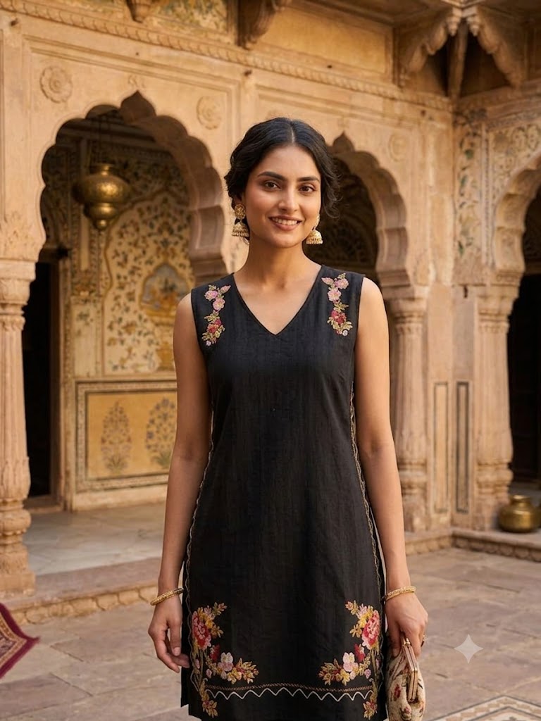 Miru Embroidery Kurta Set