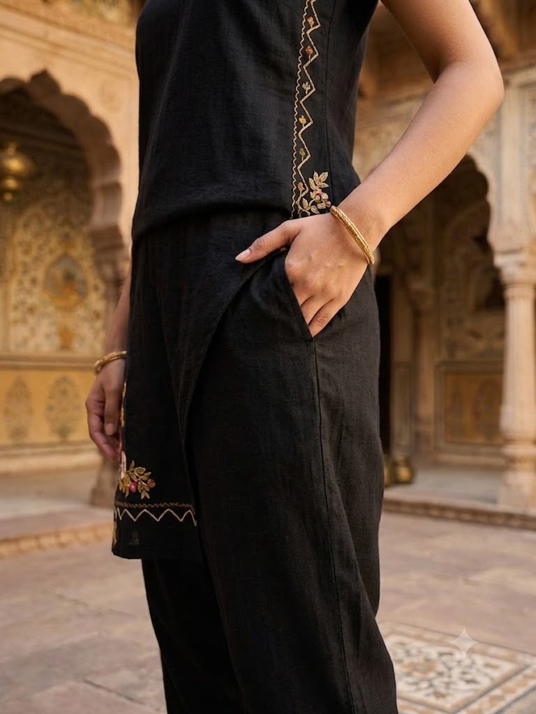 Miru Embroidery Kurta Set